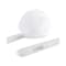 Boardwalk Toilet Brushes, 12 in L Handle, White, Plastic, 12 in L Overall BWK00160EA - alternate 3